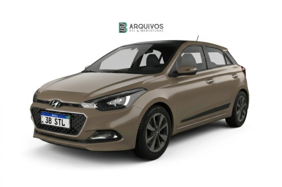 Modelo 3D STL - Hyundai Elite i20 2017